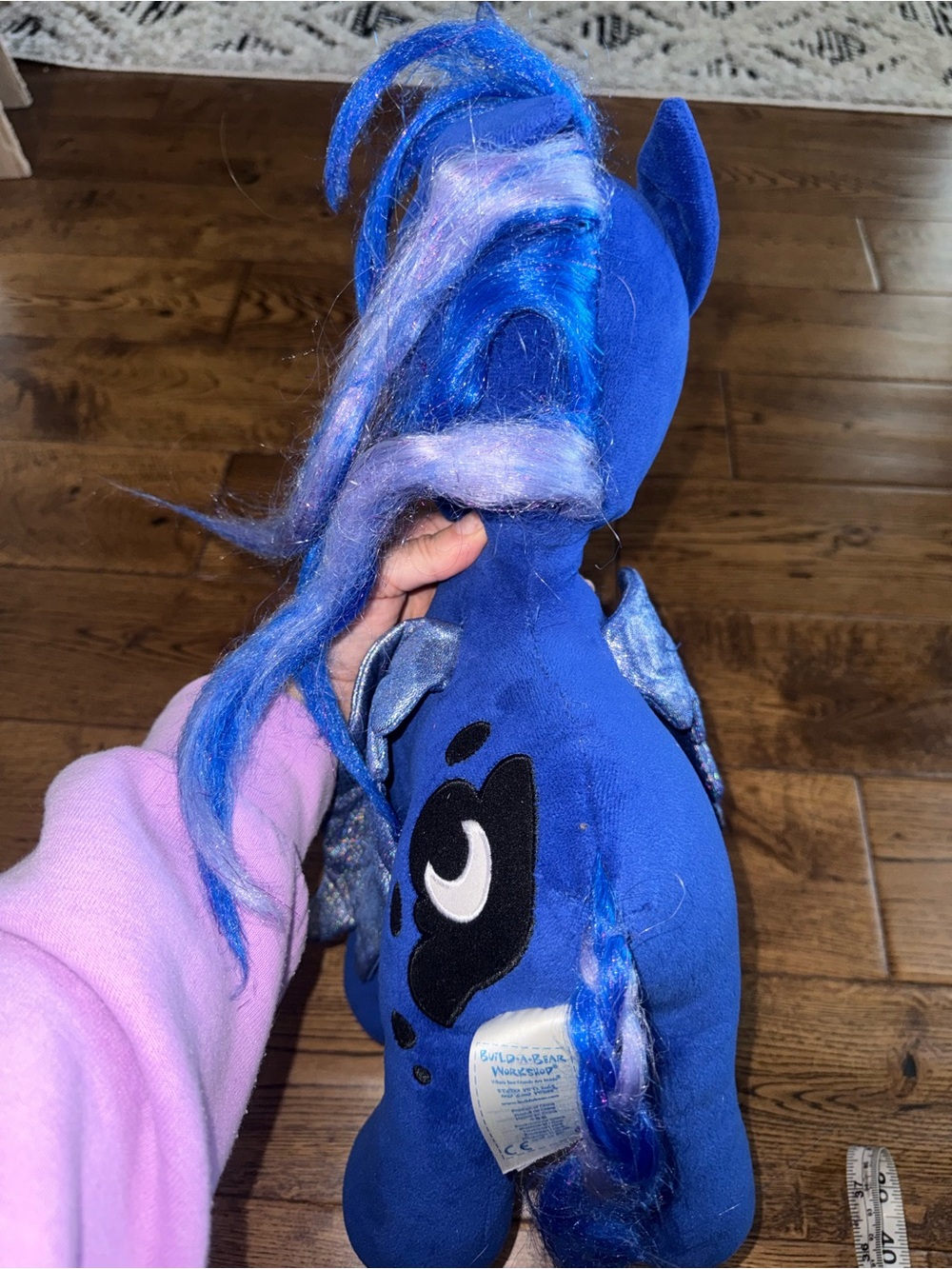 My Little Pony Luna Build a Bear Stuffy - Picture 4 of 4